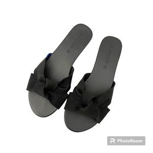 Rothy’s The Knot Sandal Black Size 6
